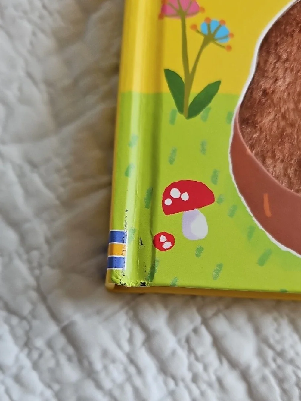 Born Yellow 'Don't Tickle the Bear!' Touchy-Feely Sound Book